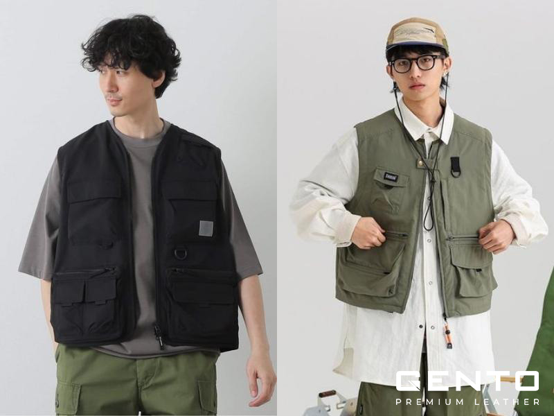 Phối đồ mùa hè với áo gile túi hộp Phối đồ mùa hè với áo gile túi hộp