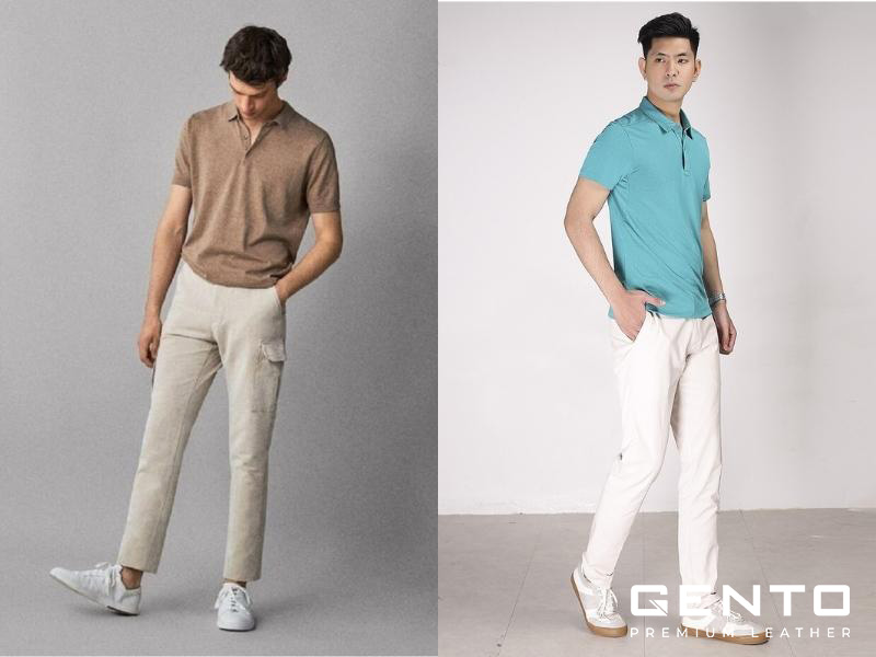 Áo polo và quần kaki Áo polo và quần kaki