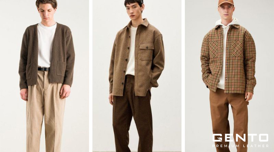 Cách phối đồ màu nâu đất cho người mệnh Kim