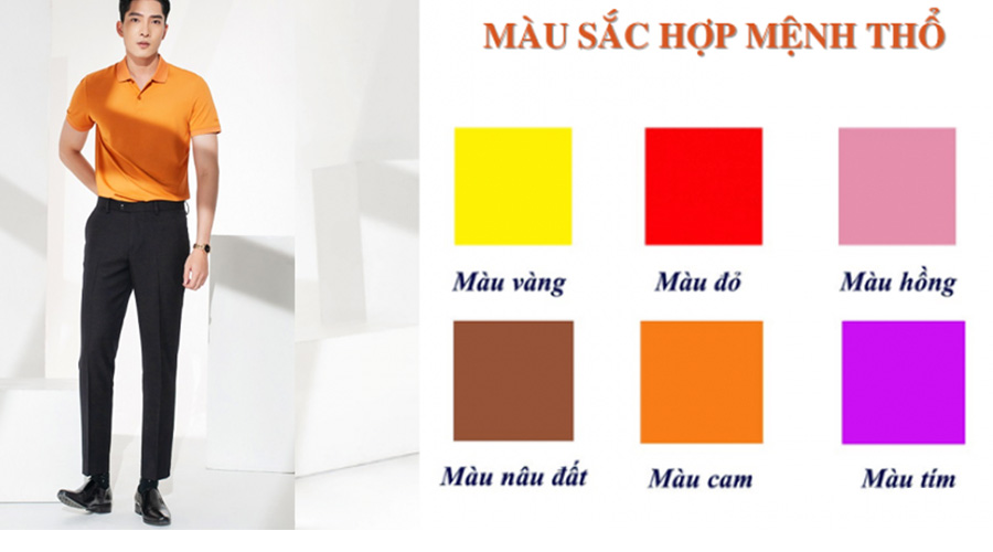 Người mệnh Thổ hợp với màu gì? 