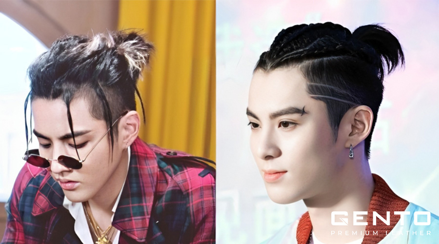 Top Knot Cho Mặt Trái Xoan