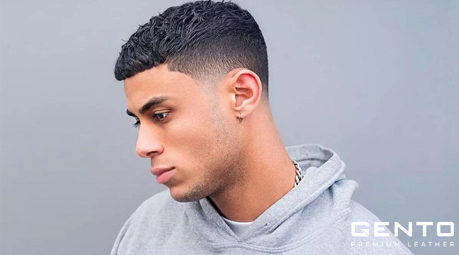 Textured Crew Cut Textured Crew Cut