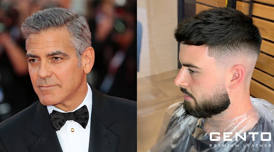 Side Swept Crew Cut Side Swept Crew Cut