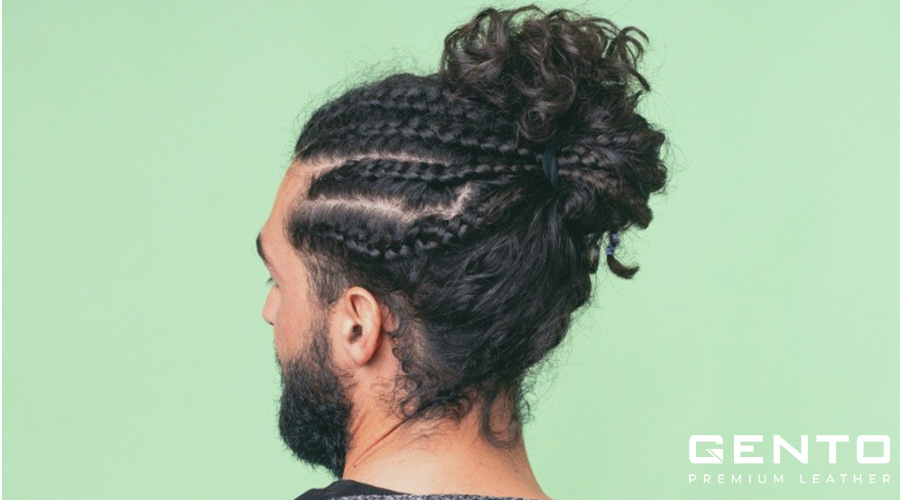 Man Bun with Dreadlocks Man Bun with Dreadlocks