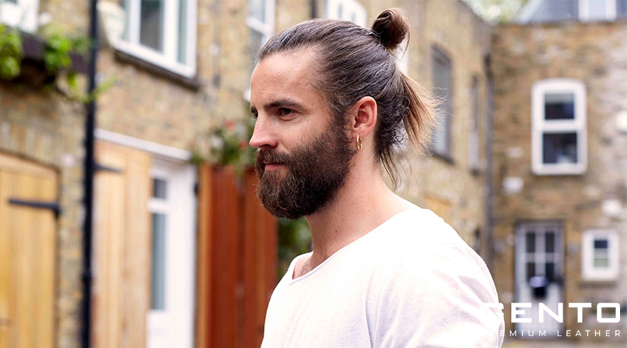 Man Bun and Beard Man Bun and Beard