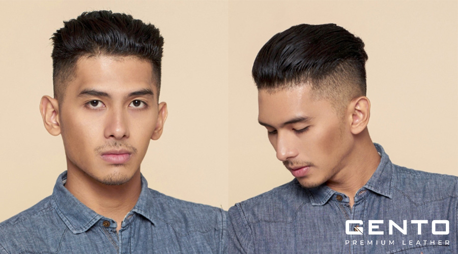 Kiểu tóc Slick Back Pompadour