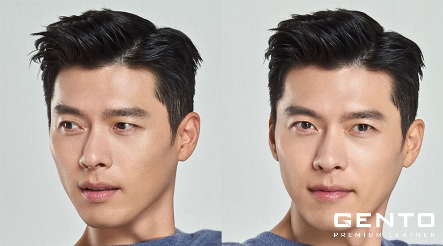 Kiểu tóc Pompadour Side Part