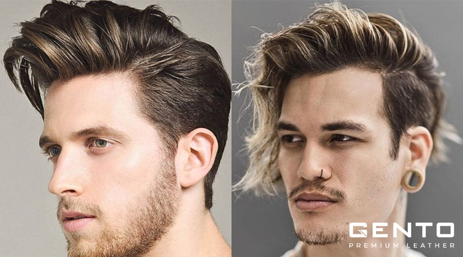 Kiểu tóc Pompadour dài