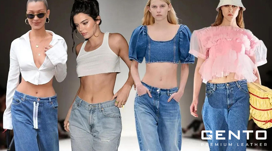 Phối cùng quần cạp trễ Phối cùng quần cạp trễ