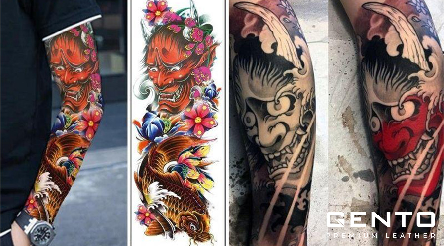 Hình xăm cá chép mặt quỷ Hình xăm cá chép mặt quỷ