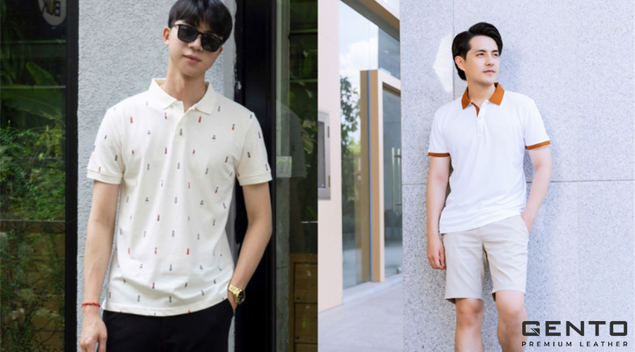 Áo Polo Đi Biển Kết Hợp Quần Short Áo Polo Đi Biển Kết Hợp Quần Short