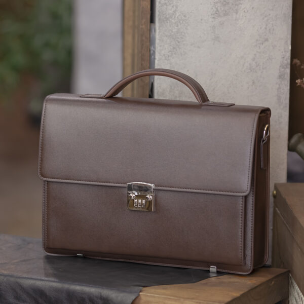 Cặp da công sở khoá số G821