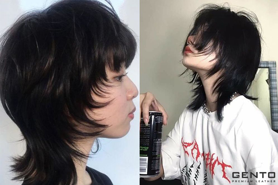 Mullet Wolf Cut cá tính