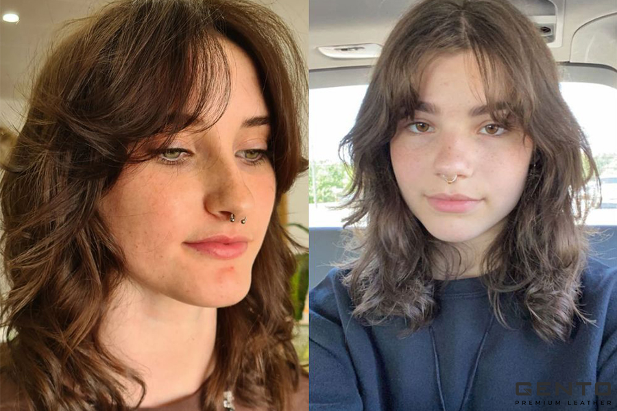 Kết hợp cắt Wolf với kiểu tóc Bob xoăn