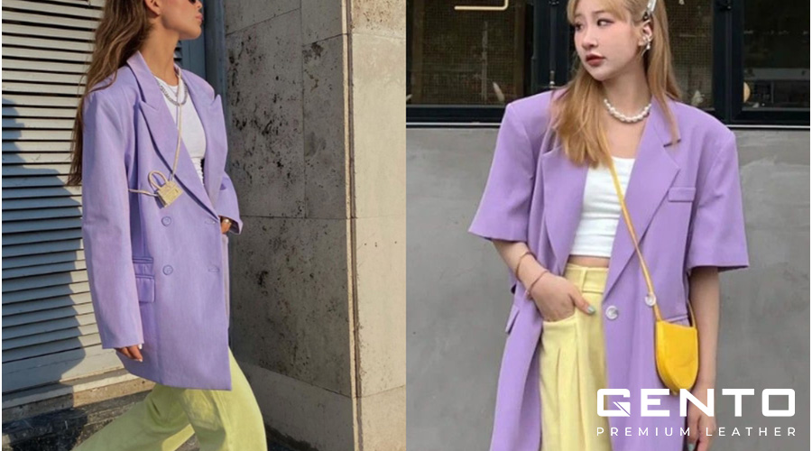 Trắng và tím Trắng và tím