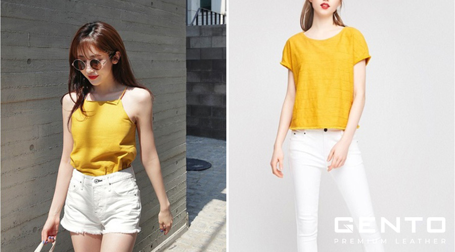 Trắng và vàng Trắng và vàng