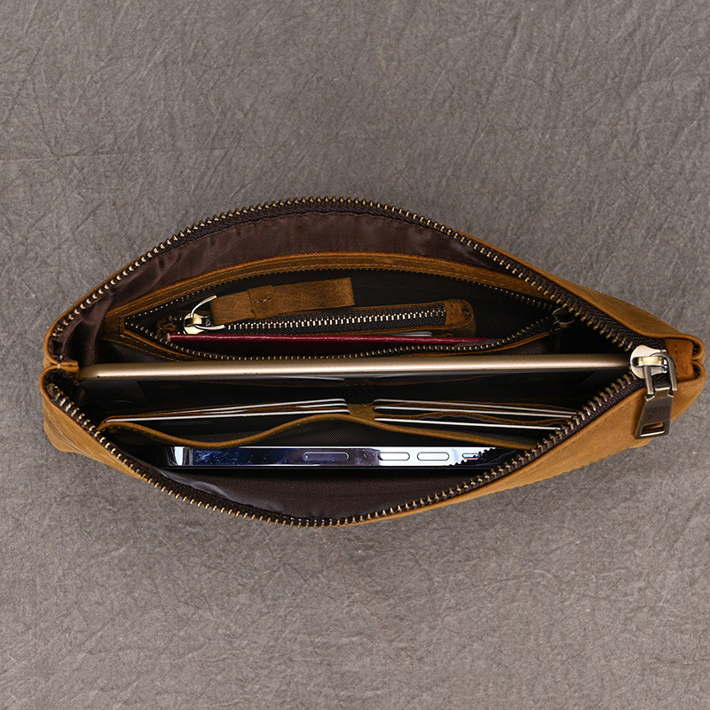 tui-clutch nam-da-bo10 Túi clutch cầm tay nam Gento