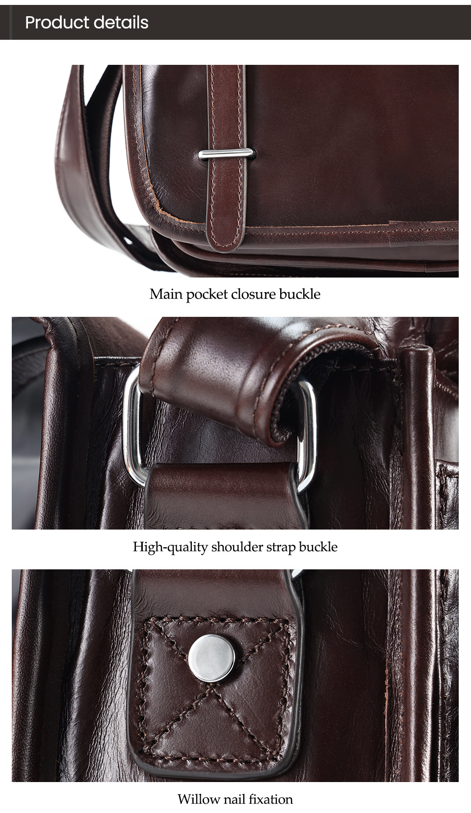 Túi đeo chéo nam Gento T833 - GENTO Leather