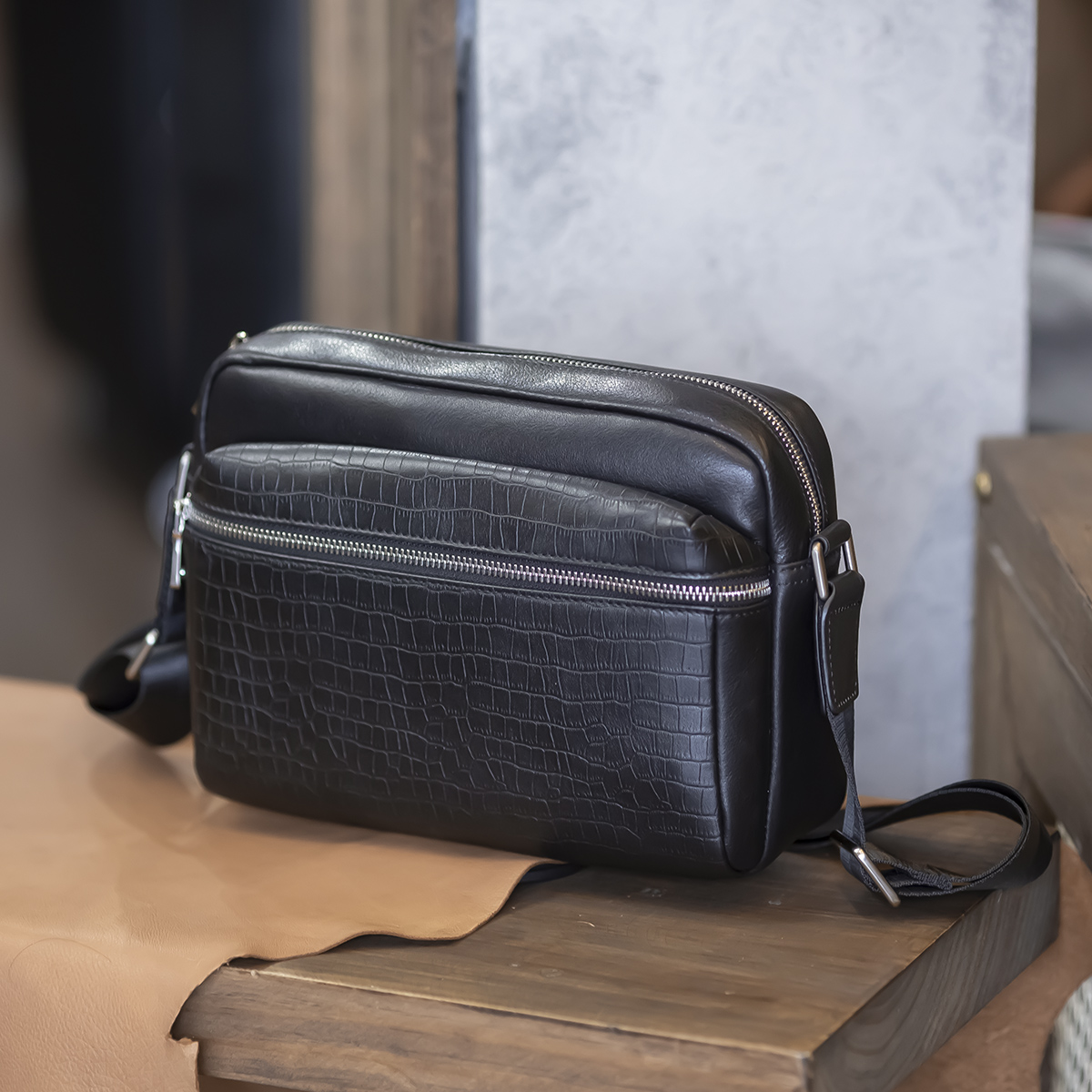 tui-deo-cheo-nam9 túi đeo chéo da bò