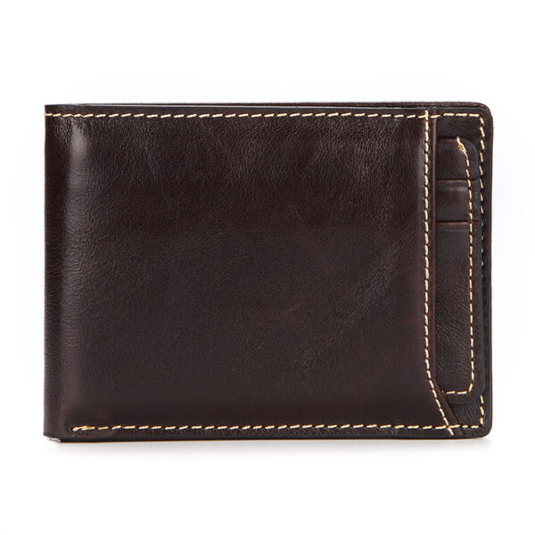 Ví Ngắn Nam da bò V7051