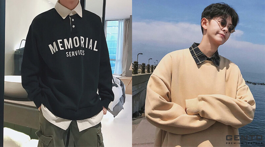 Cách phối đồ với áo sweater đi học Cách phối đồ với áo sweater đi học