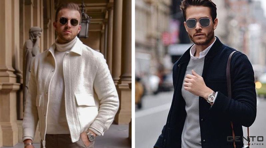 Phối áo sweater nam dự sự kiện Phối áo sweater nam dự sự kiện