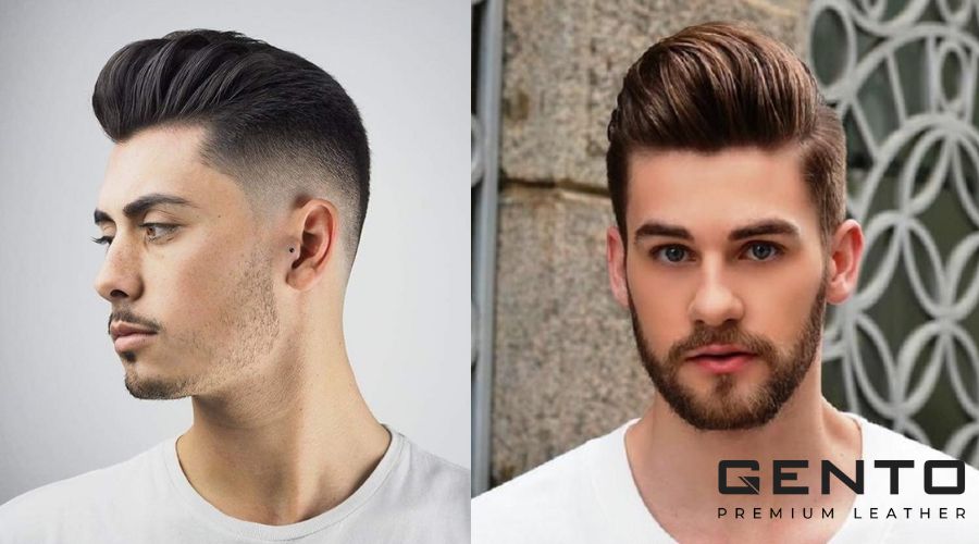 Tóc Pompadour cho nam mặt dài Tóc Pompadour cho nam mặt dài