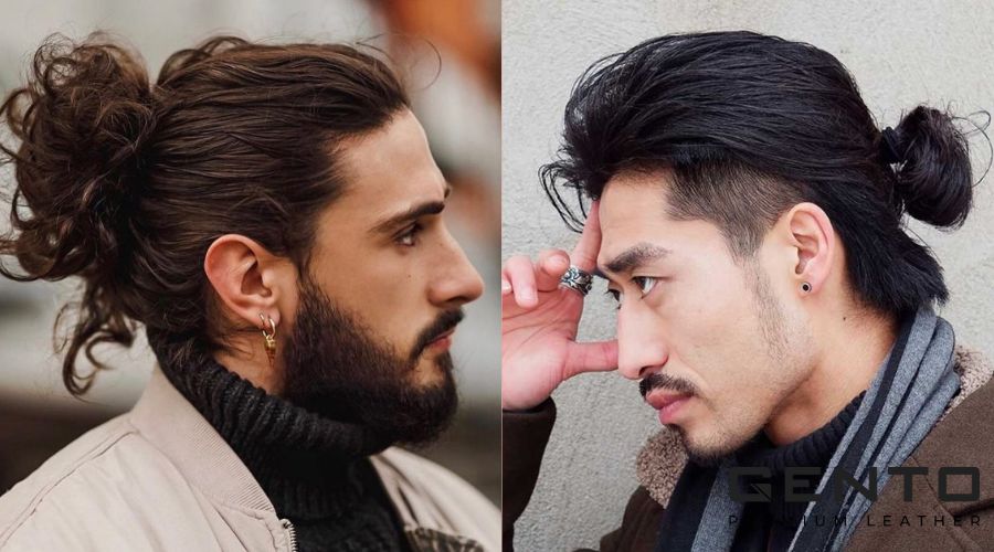Tóc Man Bun búi cao phong trần, bụi bặm Tóc Man Bun búi cao phong trần, bụi bặm