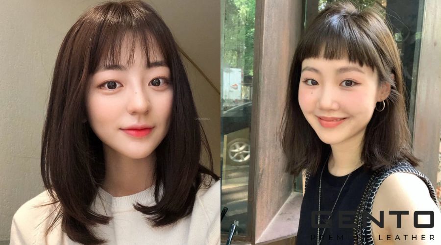 Kiểu tóc cho mặt dài cắt mái ngố đáng yêu Kiểu tóc cho mặt dài cắt mái ngố đáng yêu