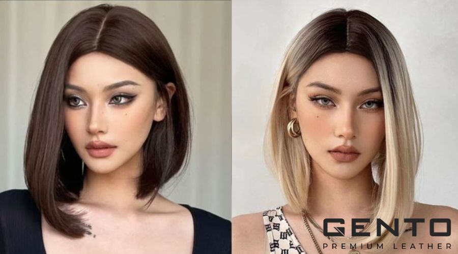 Tóc bob mái lệch cá tính, sắc sảo cho nữ mặt dài Tóc bob mái lệch cá tính, sắc sảo cho nữ mặt dài