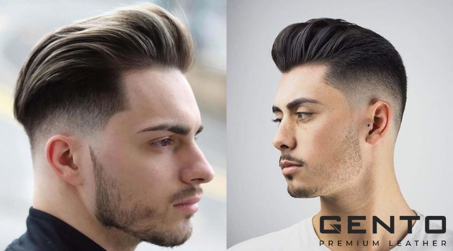 Kiểu tóc cho mặt tam giác phong cách Pompadour Kiểu tóc cho mặt tam giác phong cách Pompadour