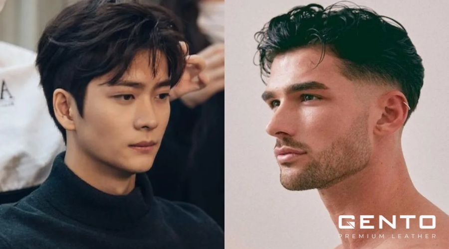 Những kiểu tóc cho mặt tam giác nam đẹp cho cánh mày râu