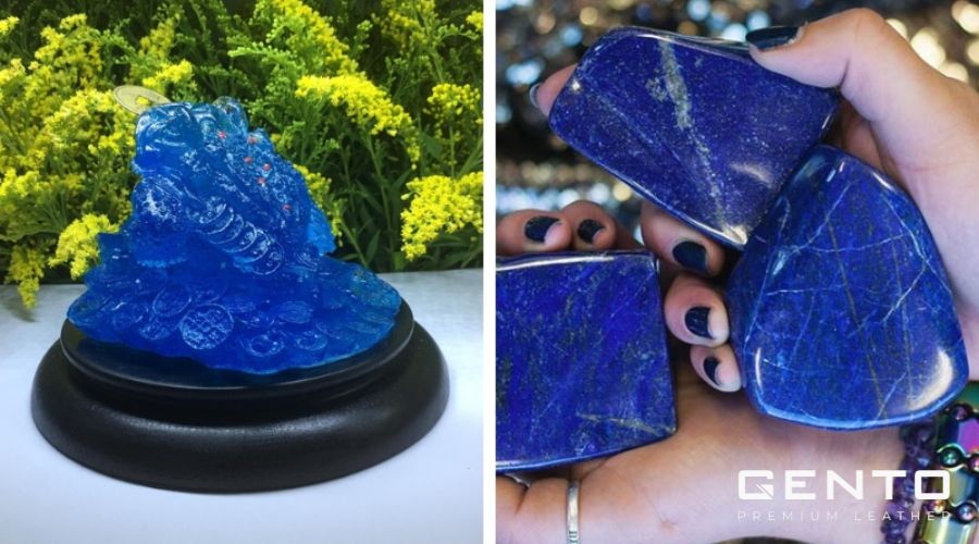 Đá phong thuỷ xanh dương thu hút tiền tài, may mắn Đá phong thuỷ xanh dương thu hút tiền tài, may mắn