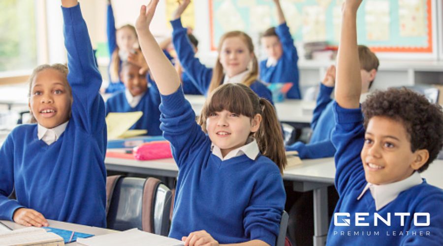 Màu xanh dương cũng được ứng dụng trong giáo dục Màu xanh dương cũng được ứng dụng trong giáo dục