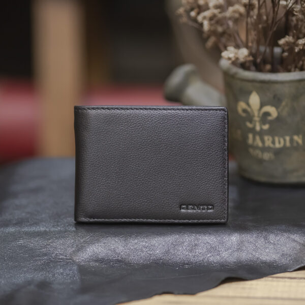 Ví gấp nam da bò