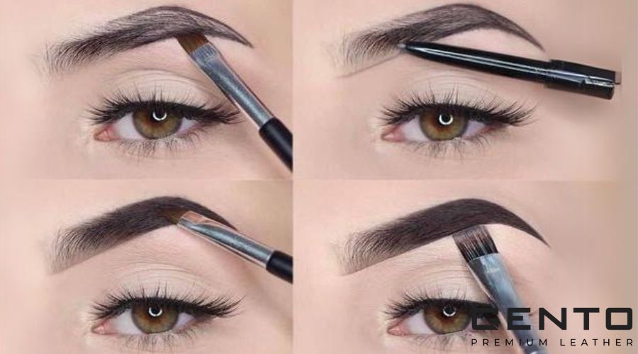 Cách kẻ chân mày khi makeup tone Tây Cách kẻ chân mày khi makeup tone Tây