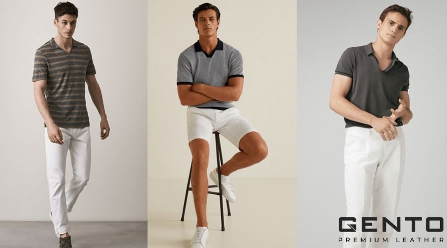 10 cách phối đồ với áo polo nam thanh lịch, bảnh bao