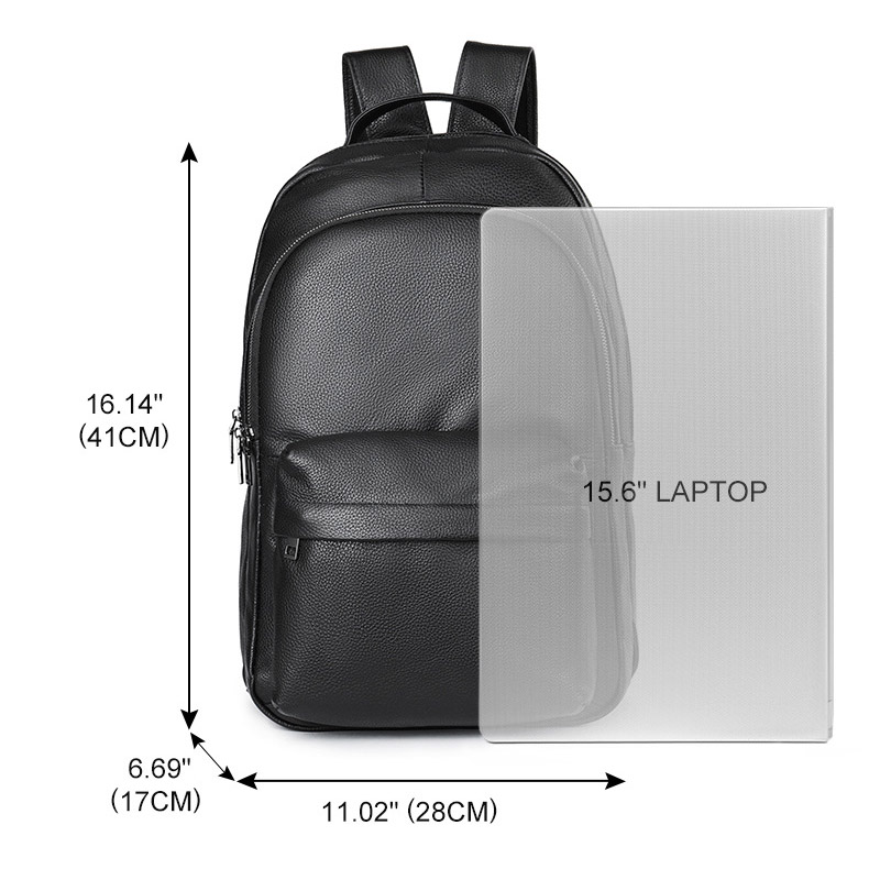 Balo nam da mềm cao cấp Gento B358 - GENTO Leather