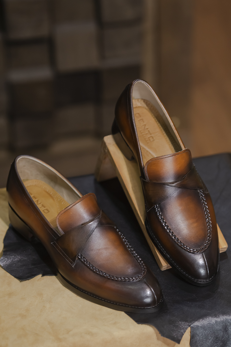 Giày Penny Loafer nam Gento GD935 - GENTO Leather