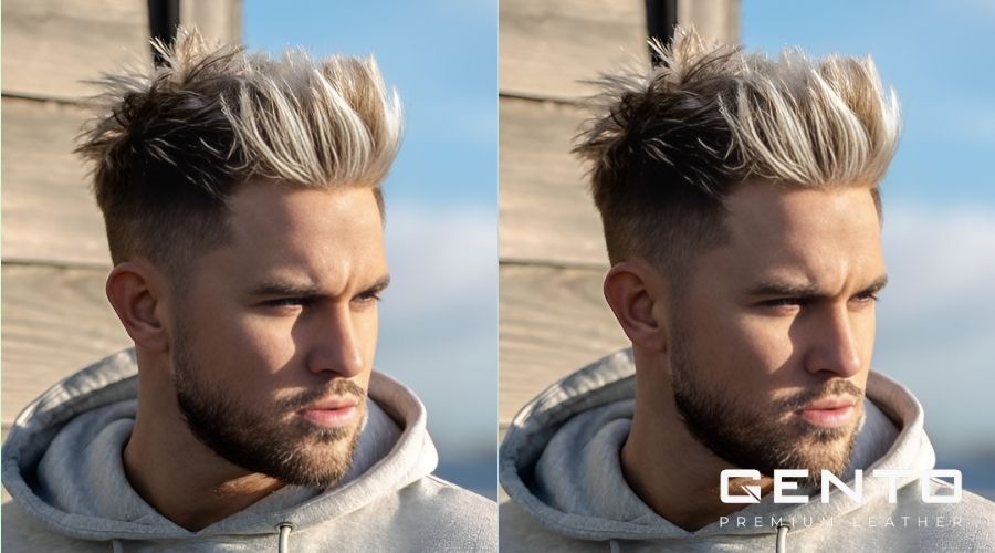 Kiểu tóc Spiky nhuộm màu đậm chất riêng Kiểu tóc Spiky nhuộm màu đậm chất riêng