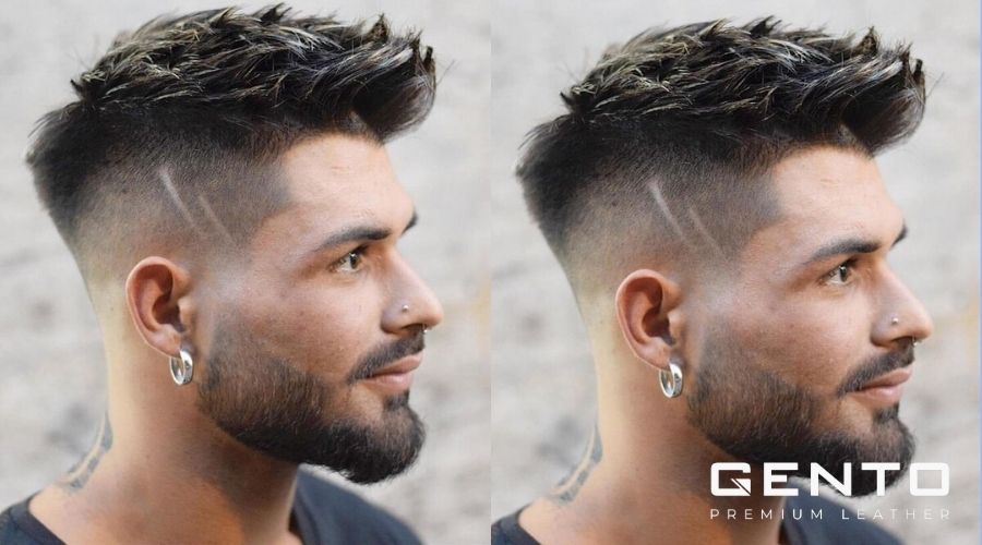 Tóc Spiky nhuộm highlight mới mẻ Tóc Spiky nhuộm highlight mới mẻ