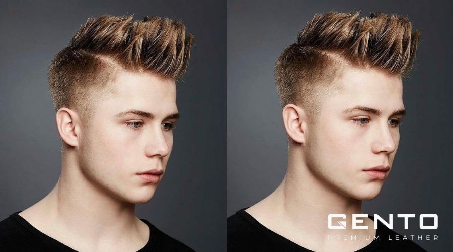 Kiểu tóc Spiky mái dài che khuyết điểm mặt Kiểu tóc Spiky mái dài che khuyết điểm mặt