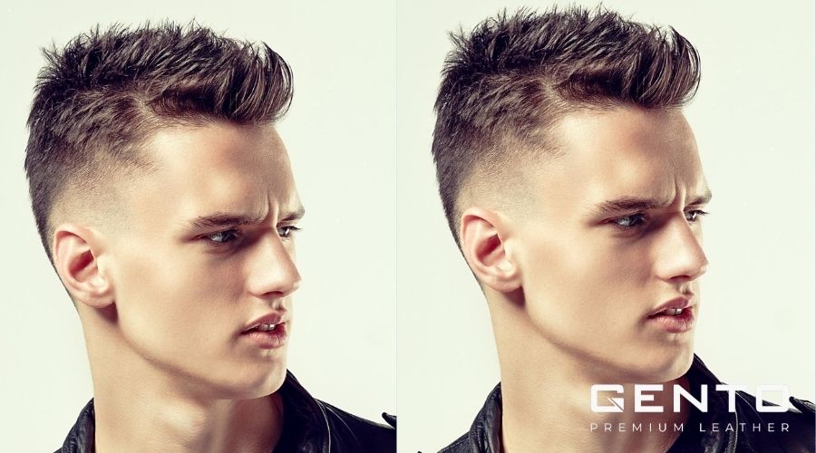 Tóc Spiky mái ngắn năng động Tóc Spiky mái ngắn năng động