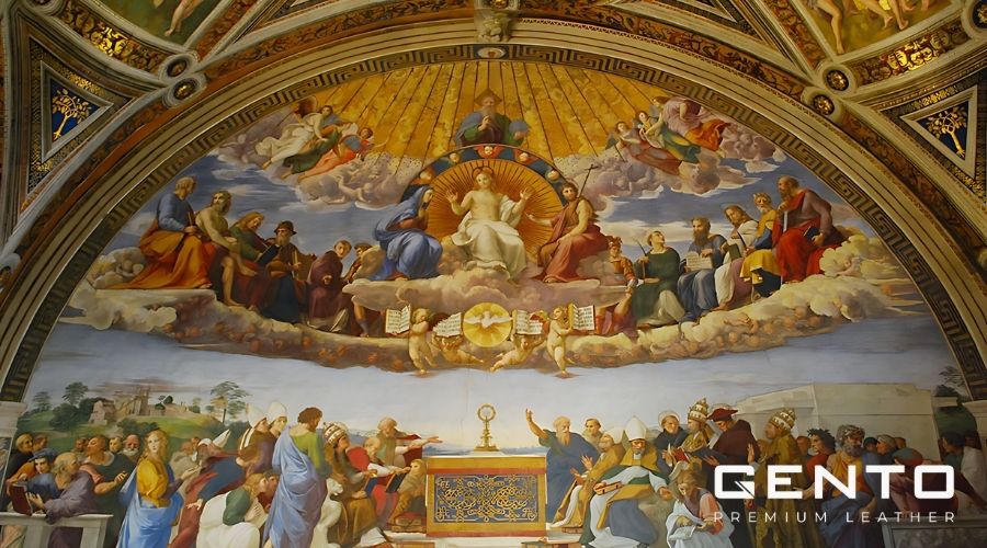 Hội hoạ thời kỳ Phục Hưng với tone cam chủ đạo Hội hoạ thời kỳ Phục Hưng với tone cam chủ đạo