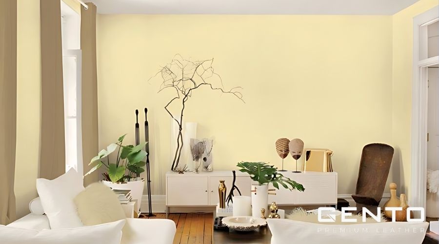 Màu vàng kem đem lại cảm giác nhẹ nhàng, êm ái Màu vàng kem đem lại cảm giác nhẹ nhàng, êm ái