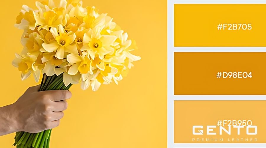 Màu vàng là màu có bước sóng khoảng từ 565 đến 590 nanomet Màu vàng là màu có bước sóng khoảng từ 565 đến 590 nanomet