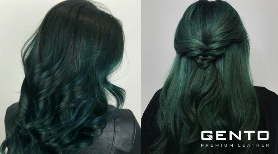 Màu xanh rêu đen cá tính Màu xanh rêu đen cá tính