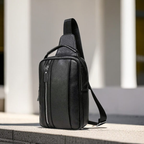 túi đeo chéo da bò