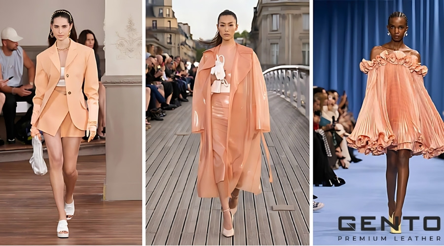 Ứng dụng của màu Peach Fuzz trong thiết kế thời trang Ứng dụng của màu Peach Fuzz trong thiết kế thời trang