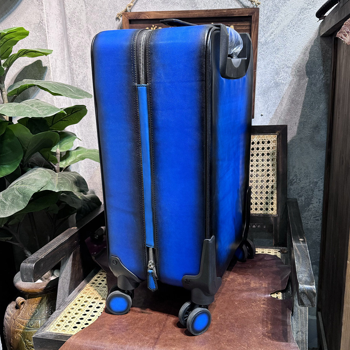 vali da bo2 Vali doanh nhân da bò handmade Gento D567 - GENTO Leather